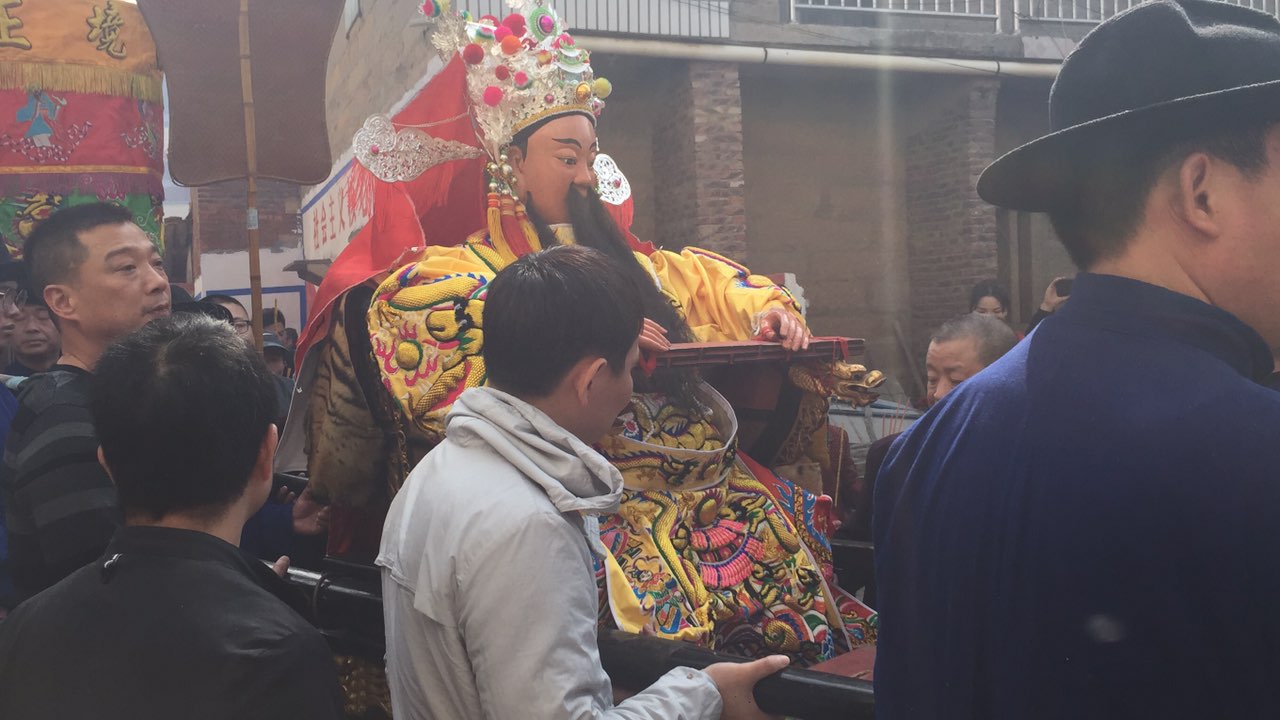 东庄镇栖梧村元宵赐福司马圣王文武列圣