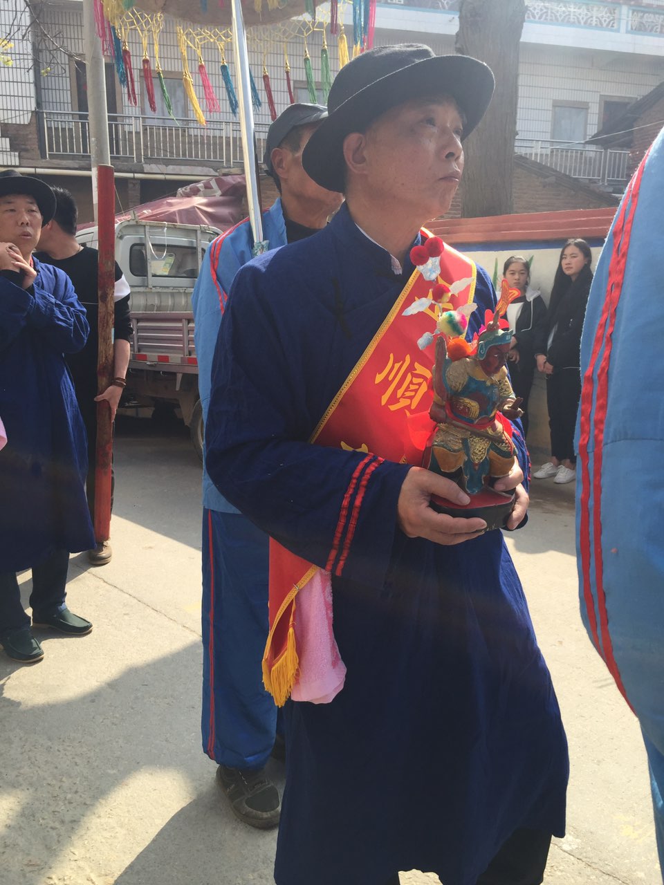 东庄镇栖梧村元宵赐福司马圣王文武列圣