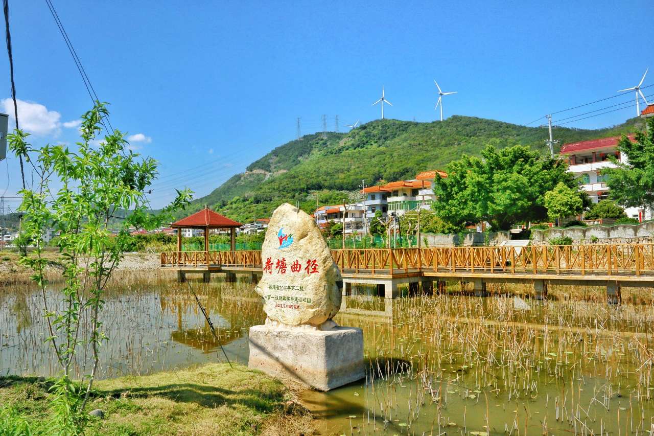 镜头镜头里美丽的蒜溪公园