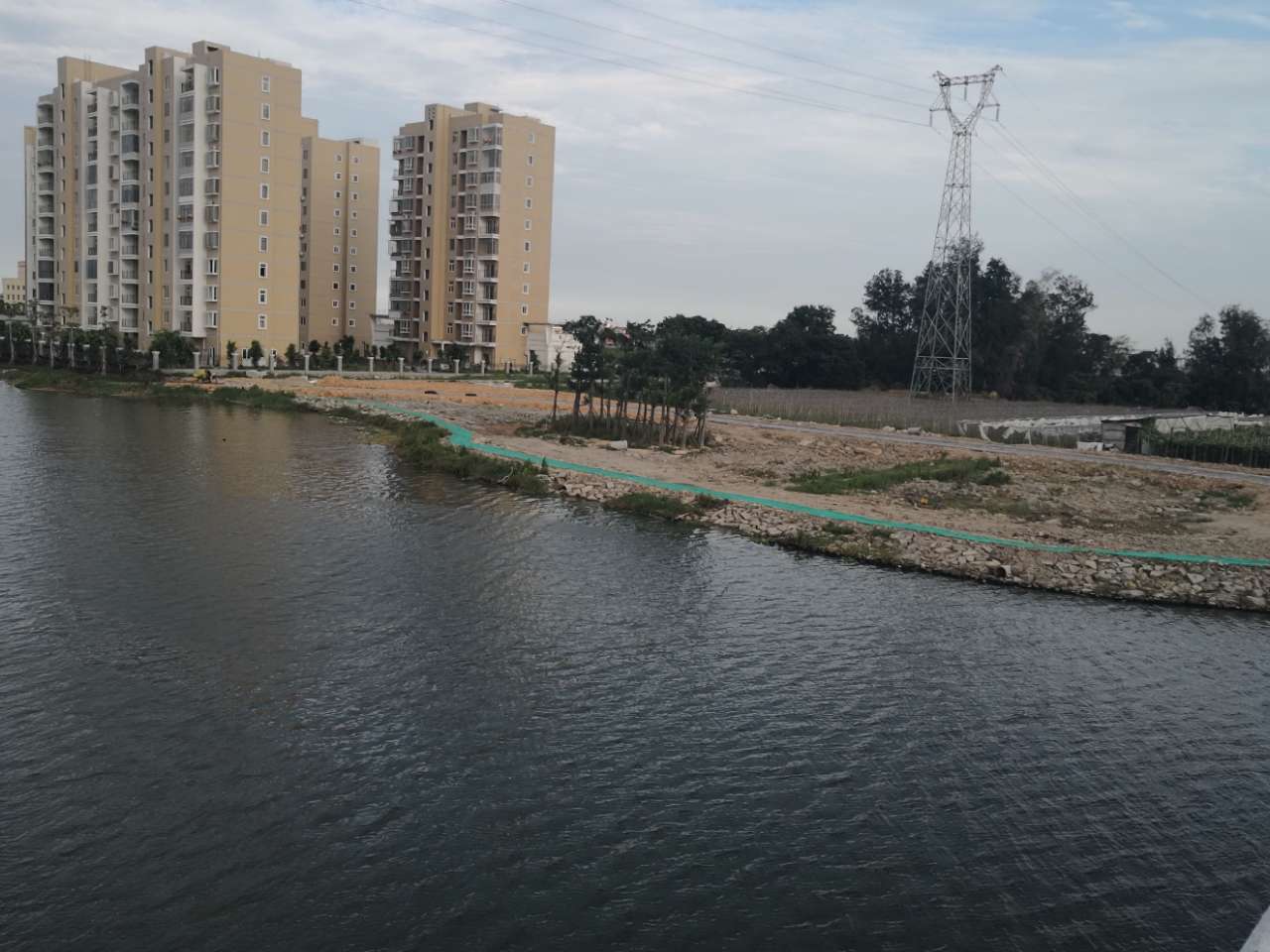 城涵河道绿道景观涵江段随拍