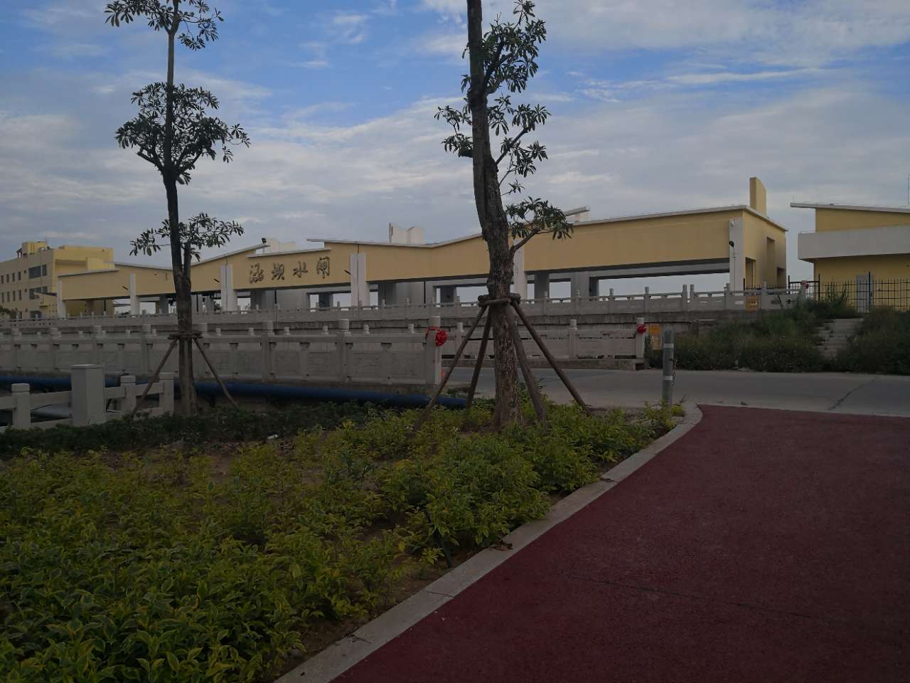 城涵河道绿道景观涵江段随拍