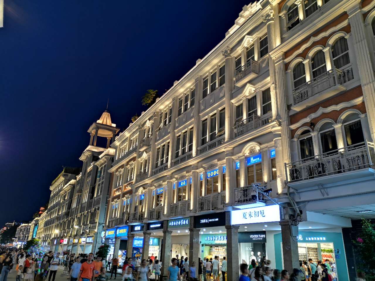 厦门中山步行街游