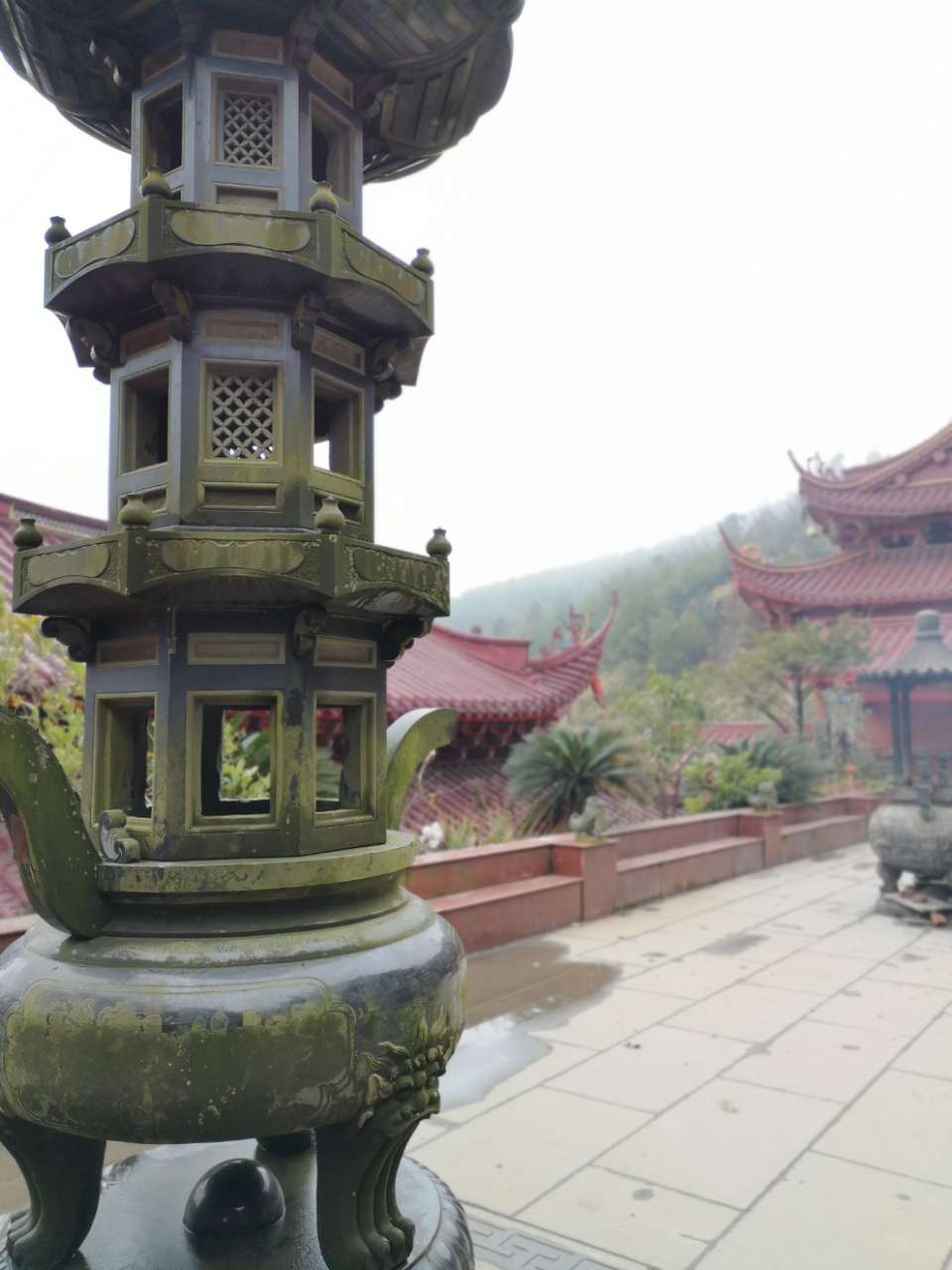 壶公山烧香祈福