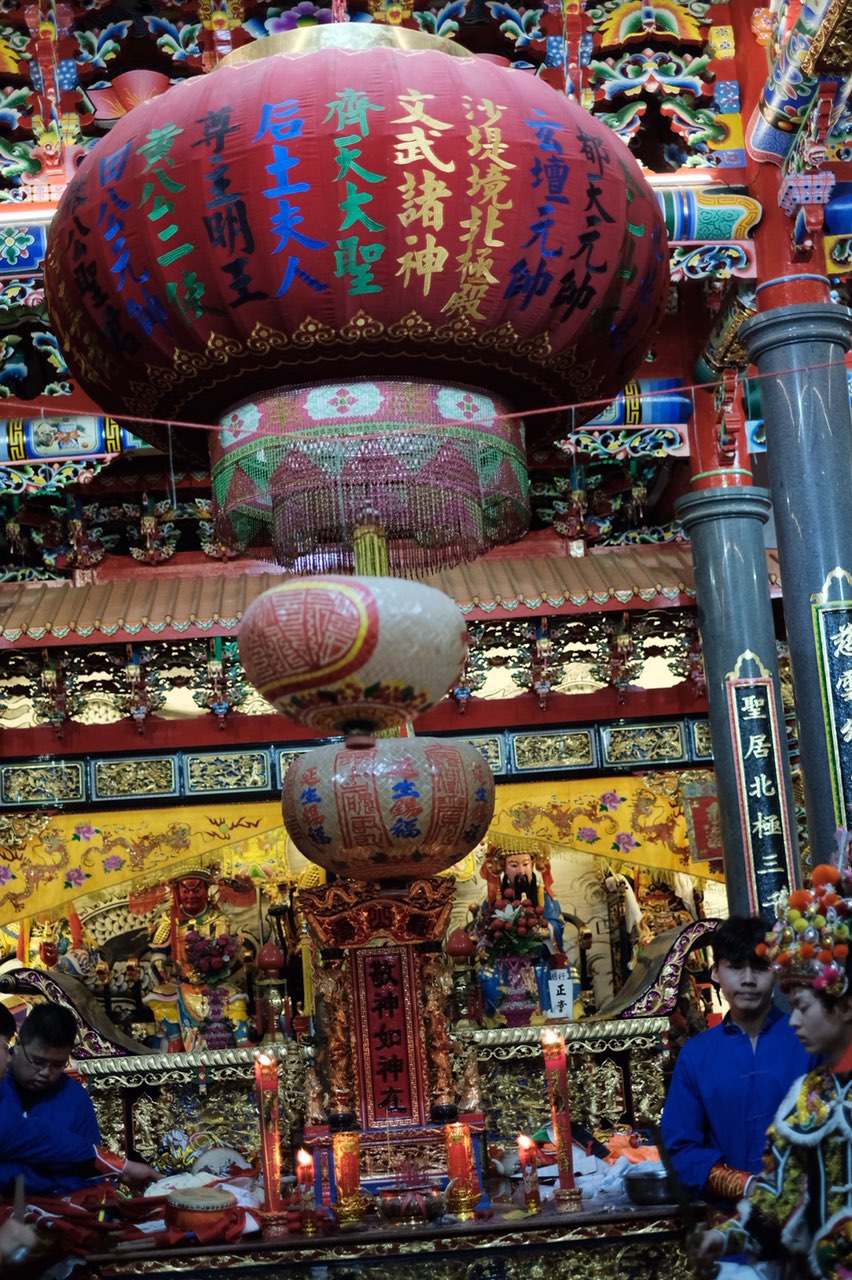 涵江僮身民俗巡游之三江口镇最豪华新宫庙-杨芳沙堤宫