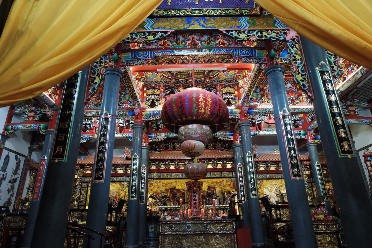 涵江僮身民俗巡游之三江口镇最豪华新宫庙-杨芳沙堤宫