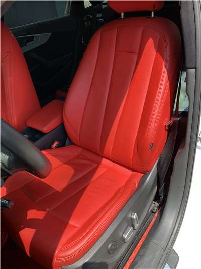 【艺兴车改】莆田汽车奥迪a4内饰座椅改色翻新包皮效果怎么样
